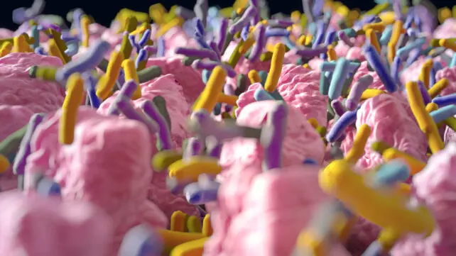 تصویر باکتری‌های روده