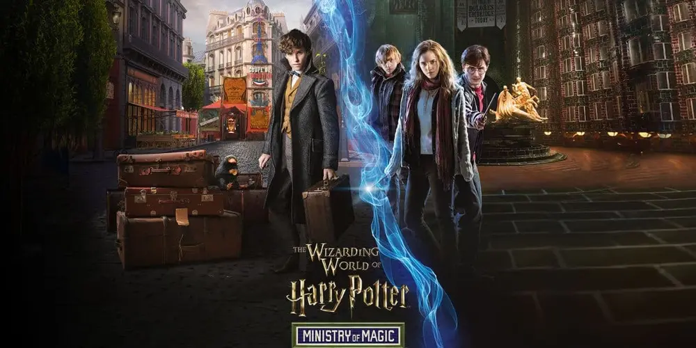 تصویر تبلیغاتی برای «دنیای جادویی هری پاتر» از یونیورسال اورلاندو